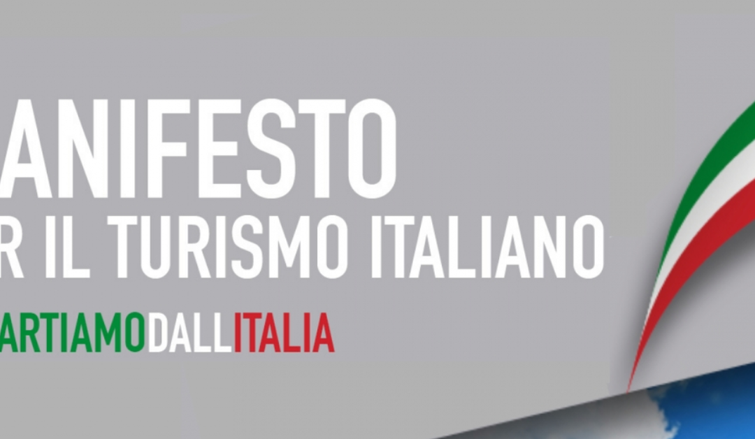 Per sostenere le imprese arriva il “Manifesto per il Turismo Italiano”
