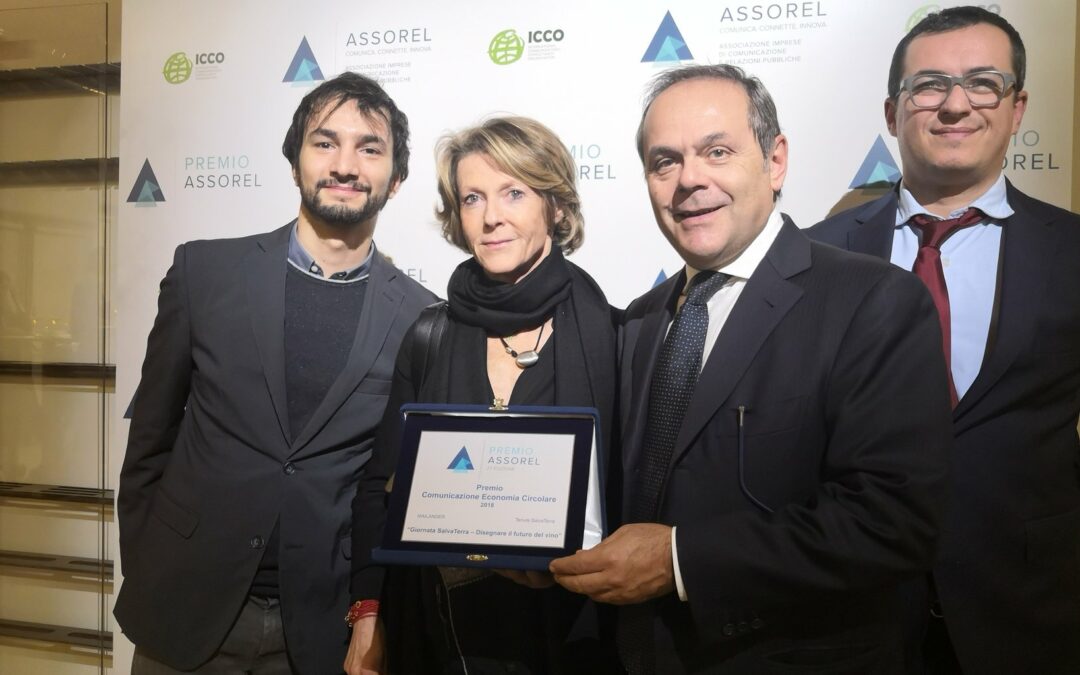 Vino, visioni e contaminazioni per un futuro sostenibile: a Mailander il Premio Assorel per Giornata SalvaTerra
