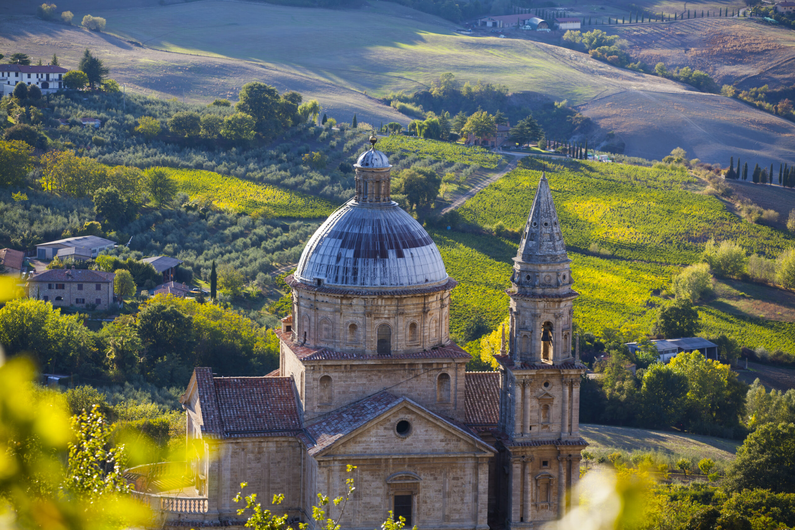 Church in Montepulcioano, Tuscany