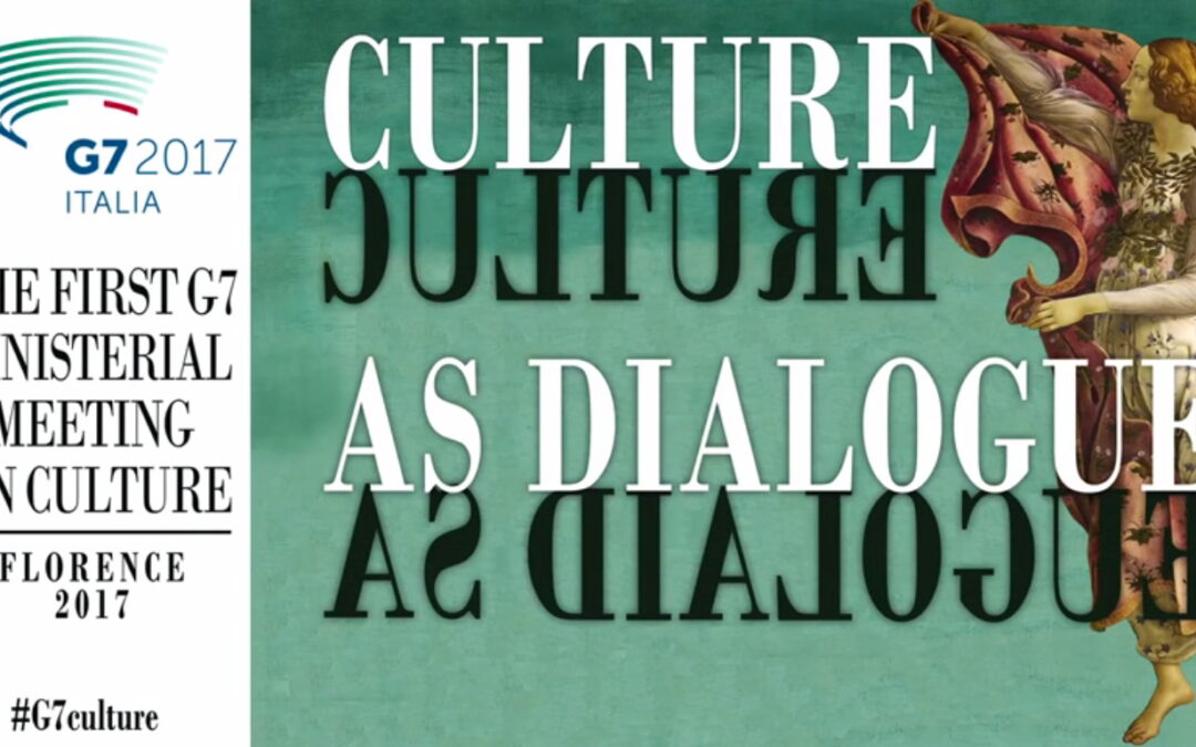 Da Firenze l’impegno della comunità internazionale nei confronti della cultura